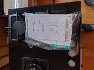 Encimera de gas Hisense nueva
