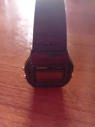 Reloj Casio Analógico Negro
