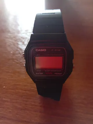 Reloj Casio Analógico Negro