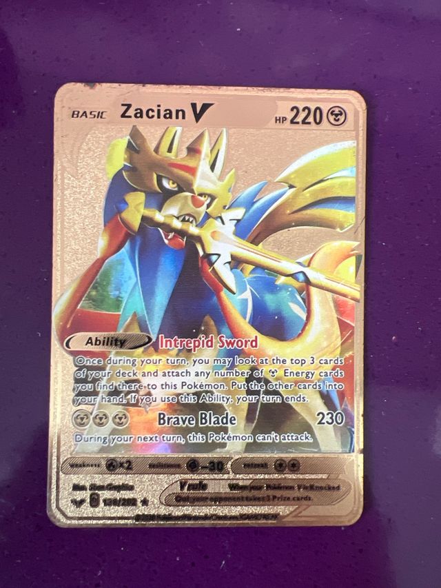 Colección Cartas Pokémon Metálicas