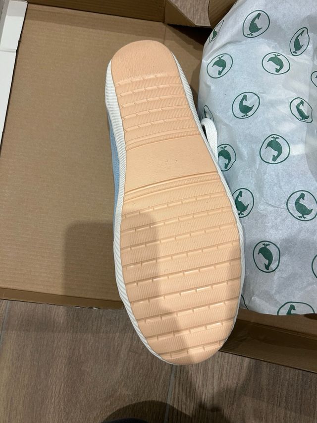 Zapatillas El Ganso Azul Talla 43. Sin estrenar