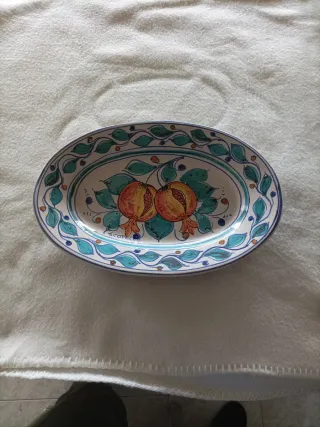 Piatto artigianale Sicilia Scopello
