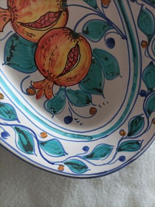 Piatto artigianale Sicilia Scopello