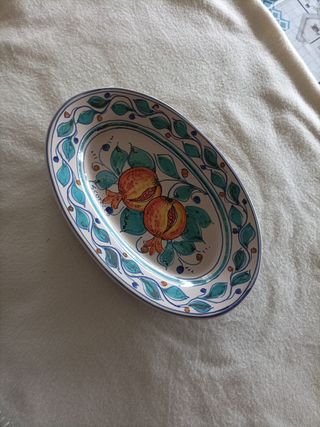 Piatto artigianale Sicilia Scopello