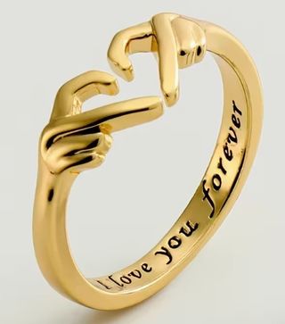 2 Anillos Ajustables Amor y Amistad