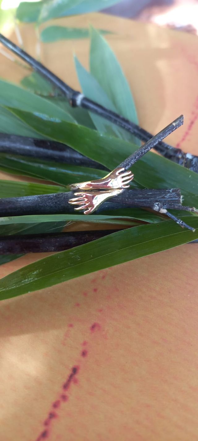 2 Anillos Ajustables Amor y Amistad