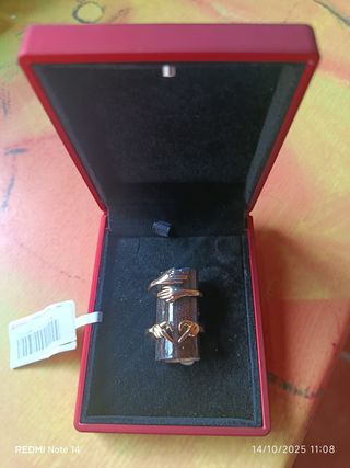 2 Anillos Ajustables Amor y Amistad