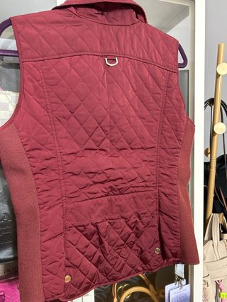 Chaleco Massimo Dutti Granate Mujer