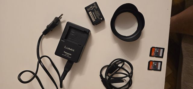 Fotocamera Lumix FZ100 + borsa Lowepro + accessori