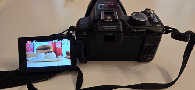 Fotocamera Lumix FZ100 + borsa Lowepro + accessori