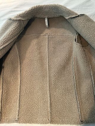 Chaqueta Zara Piel/Borrego