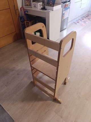Torre didattica Montessori in legno