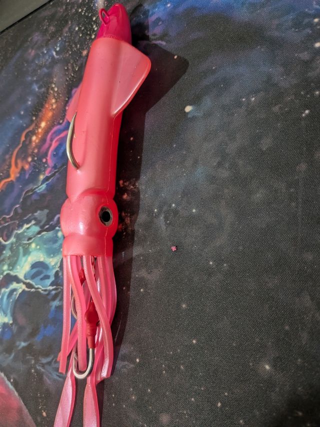  3 Calamari artificiali silicone 120g con assist