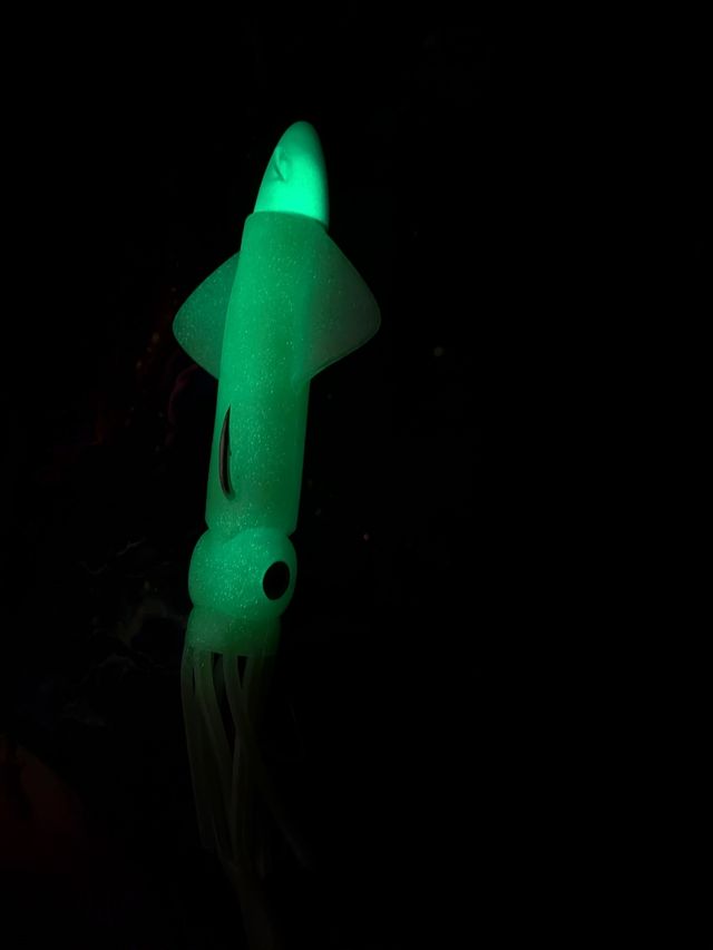  3 Calamari artificiali silicone 120g con assist