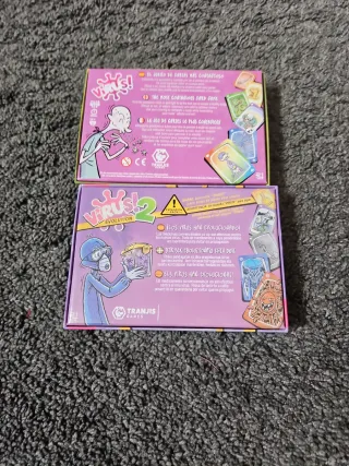 Juego de cartas Virus y Virus 2 Evolution