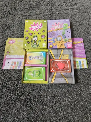Juego de cartas Virus y Virus 2 Evolution