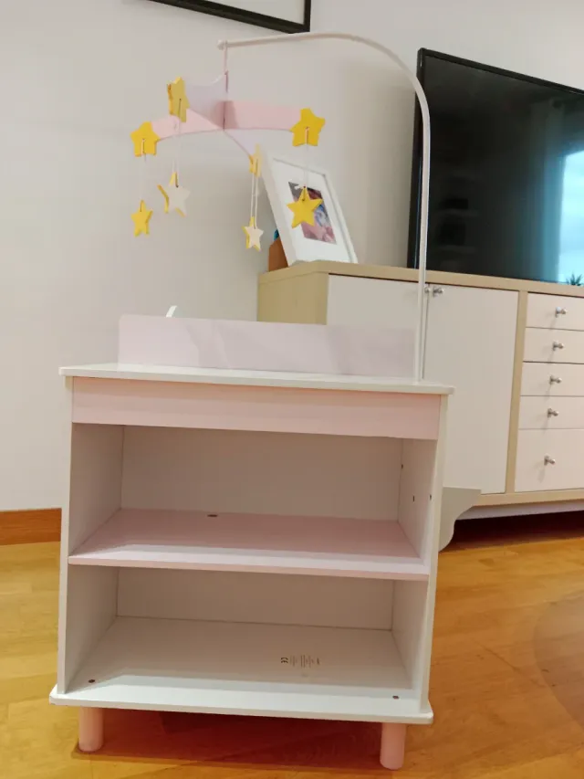 Cambiador infantil de juguete