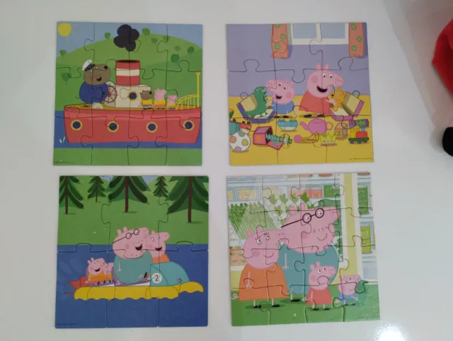 Lote Peppa Pig: Peluche, Puzzles, Memory y Cartas