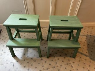 Taburetes de madera