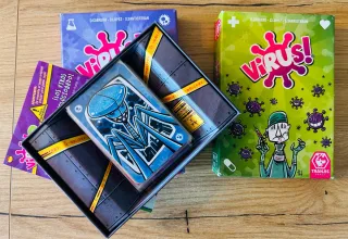 Pack Juegos Virus 1 y Virus 2 PLASTIFICADAS