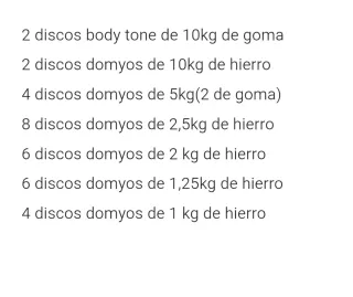 Conjunto de gimnasio con multiestación