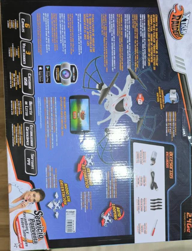 Stellar Drone XTREM RAIDERS con Cámara WiFi