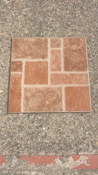 Lote 84 Azulejos rústico terracota 33,5 x 33,5