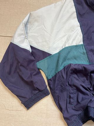 Chaqueta Vintage 90s Oversize Azul/Verde