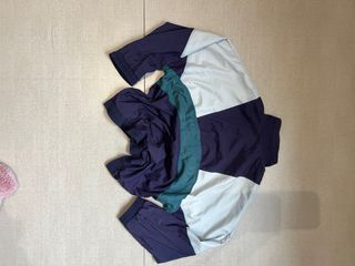 Chaqueta Vintage 90s Oversize Azul/Verde
