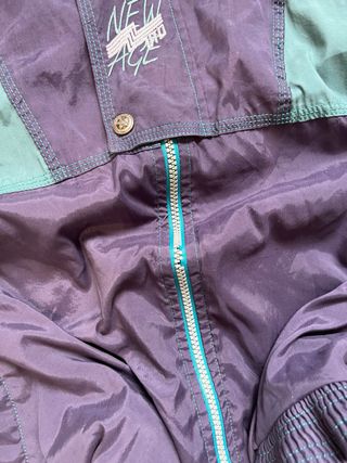 Chaqueta Vintage 90s Oversize Azul/Verde