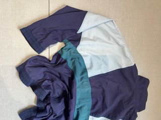 Chaqueta Vintage 90s Oversize Azul/Verde