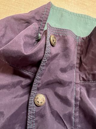 Chaqueta Vintage 90s Oversize Azul/Verde