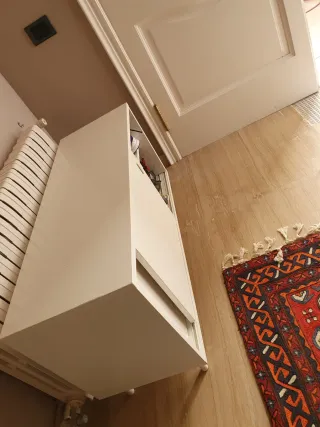 Mueble zapatero blanco