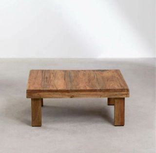 Mesa de centro en madera recuperada