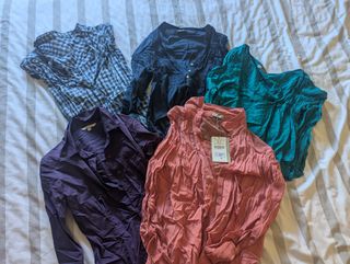 Lote 5 blusas Zara Talla S/36/8