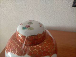 Tarro de porcelana china dragones