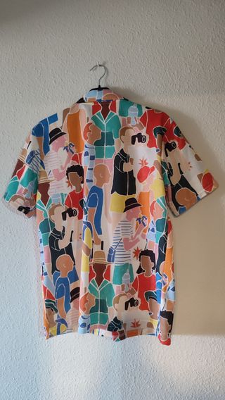 Camisa Zara Estampada Gente