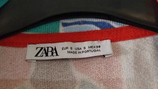 Camisa Zara Estampada Gente