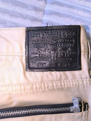 Pantalón Levi's 511 Beige Talla 38