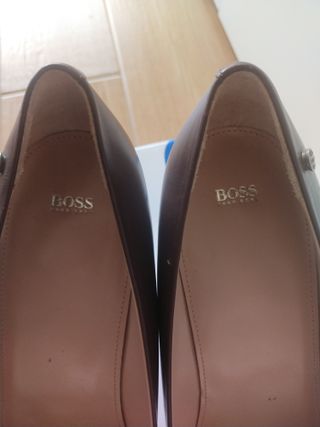 Zapatos HUGO BOSS Piel Marrón NUEVOS sin estrenar 