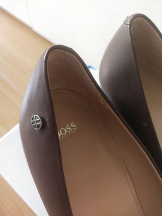 Zapatos HUGO BOSS Piel Marrón NUEVOS sin estrenar 