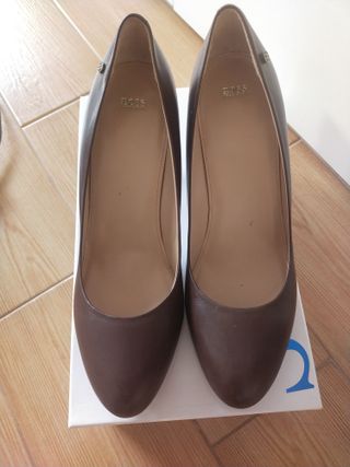 Zapatos HUGO BOSS Piel Marrón NUEVOS sin estrenar 