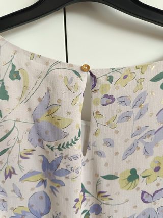 Blusa Pilar Prieto floral talla XL
