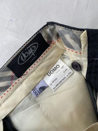 Pantaloni grigio fumo di Londra taglia 58