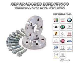 Separadores rueda específicos Audi BMW VW SEAT