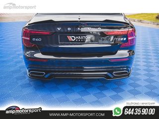AÑADIDO DE DIFUSOR VOLVO S60 MK3 2018-- NEGRO BRILLO