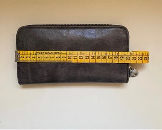 Cartera/Monedero Negro Desgastado