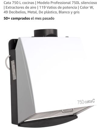 Extractor Cata 750L Cocinas Profesional