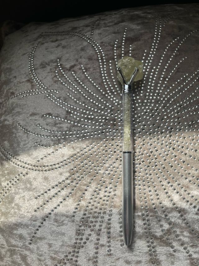 Bolígrafos Minerales: Cuarzo, Amatista, Lapislázul