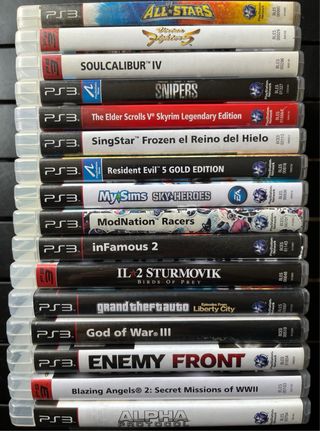 Juegos PS3 7€/unidad